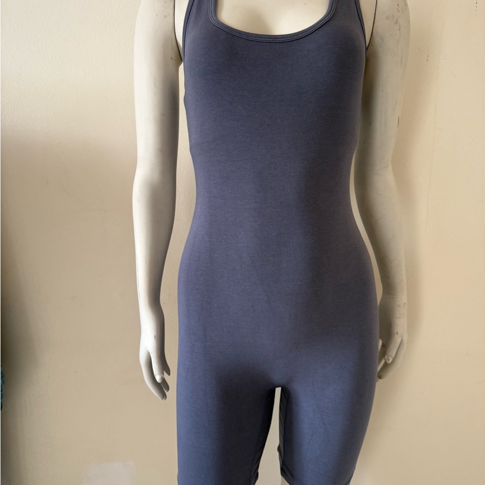 SKIMS STEEL BLUE  Sleeveless Bodysuit